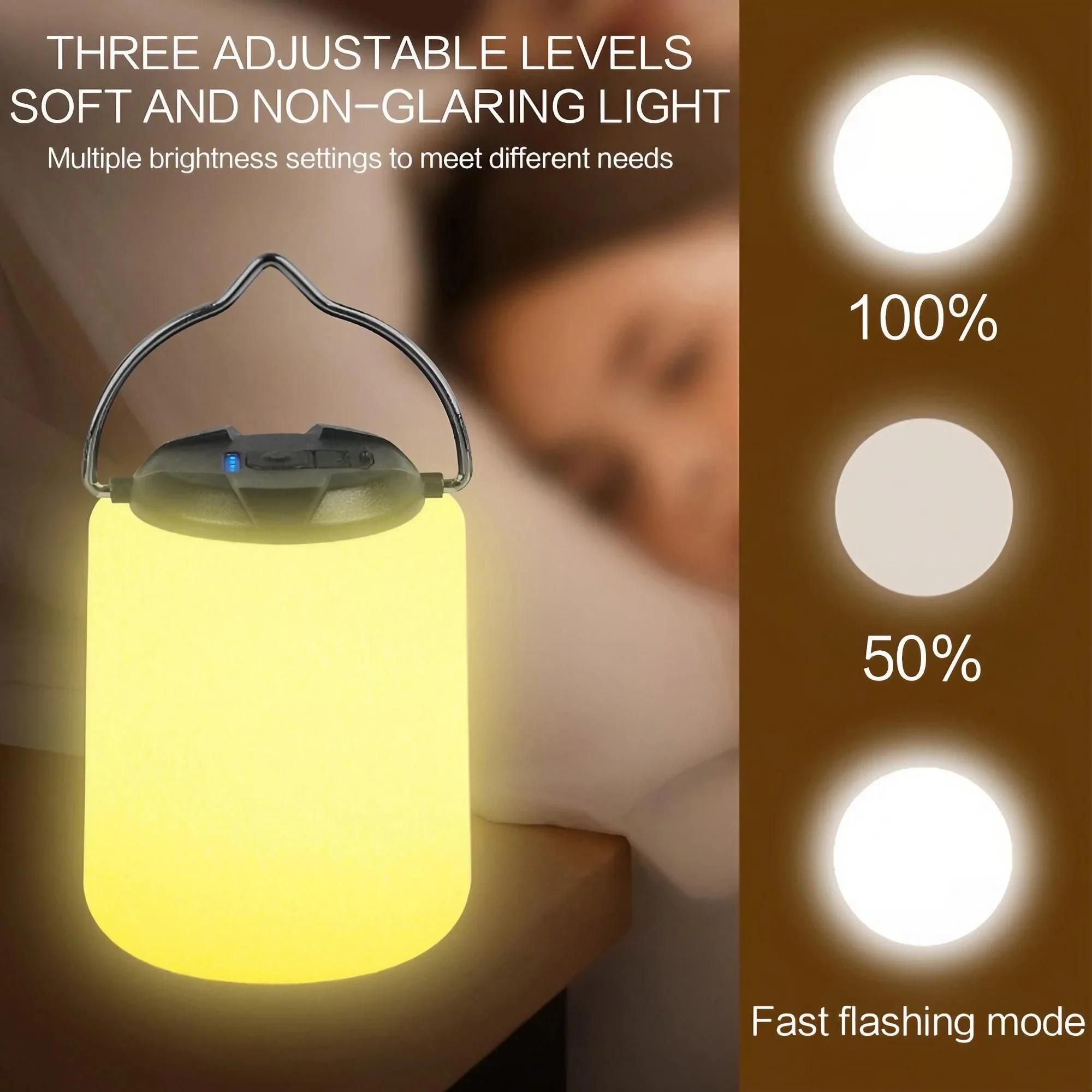Power Outage Light - Lanterna LED para Camping com Ajuste