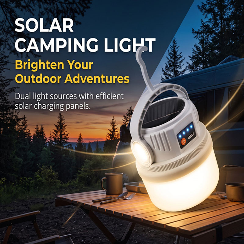 Power Outage Light - Lanterna Solar para Camping, à Prova