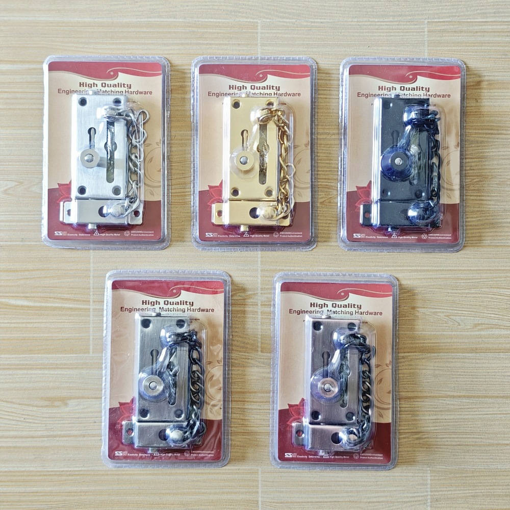 Security Chain Door - Corrente de Segurança em Aço Inoxidável,