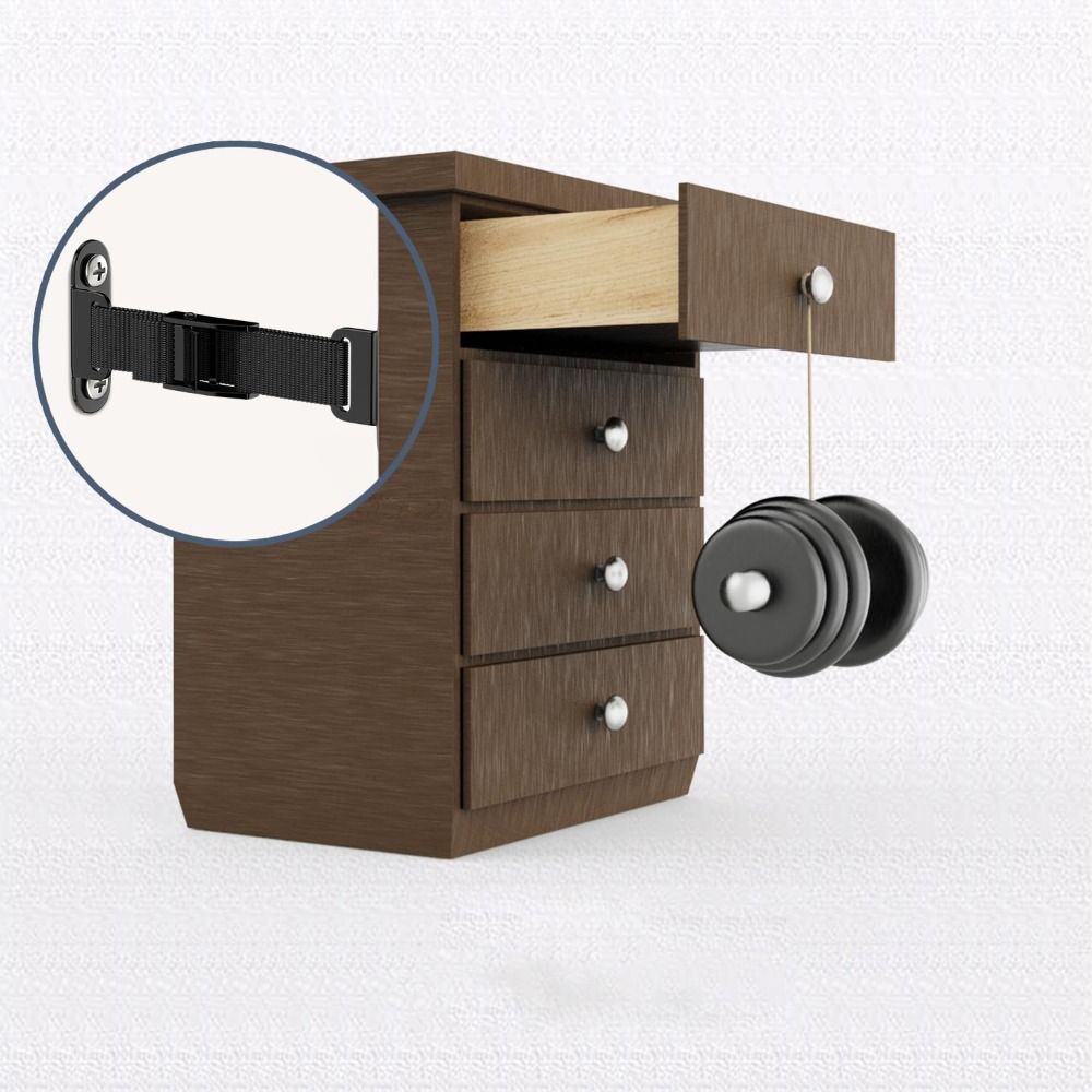 Earthquake Anchor Strap - Âncoras para Móveis à Prova de