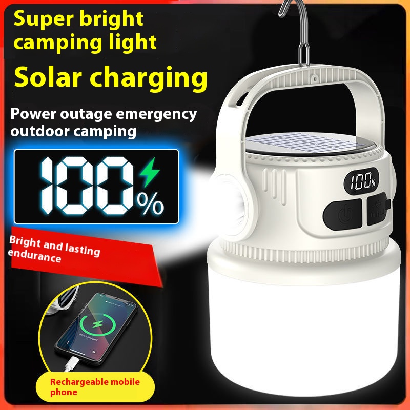 Power Outage Light - Lâmpada solar led recarregável lanternas portáteis