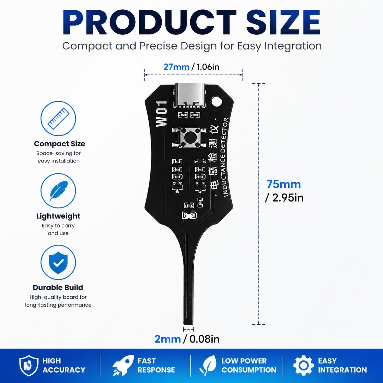 Testador de Indutância Tipo C  - Co Detector Plug avaliação e preço