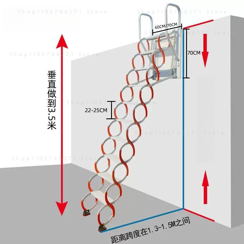 Escada Telescópica Dobrável pa - Fire Escape Ladder avaliação e preço