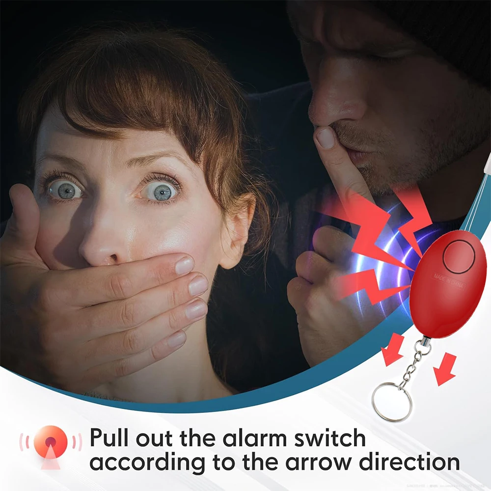 Alarme de segurança com som de - Personal Alarm Keychain avaliação e preço