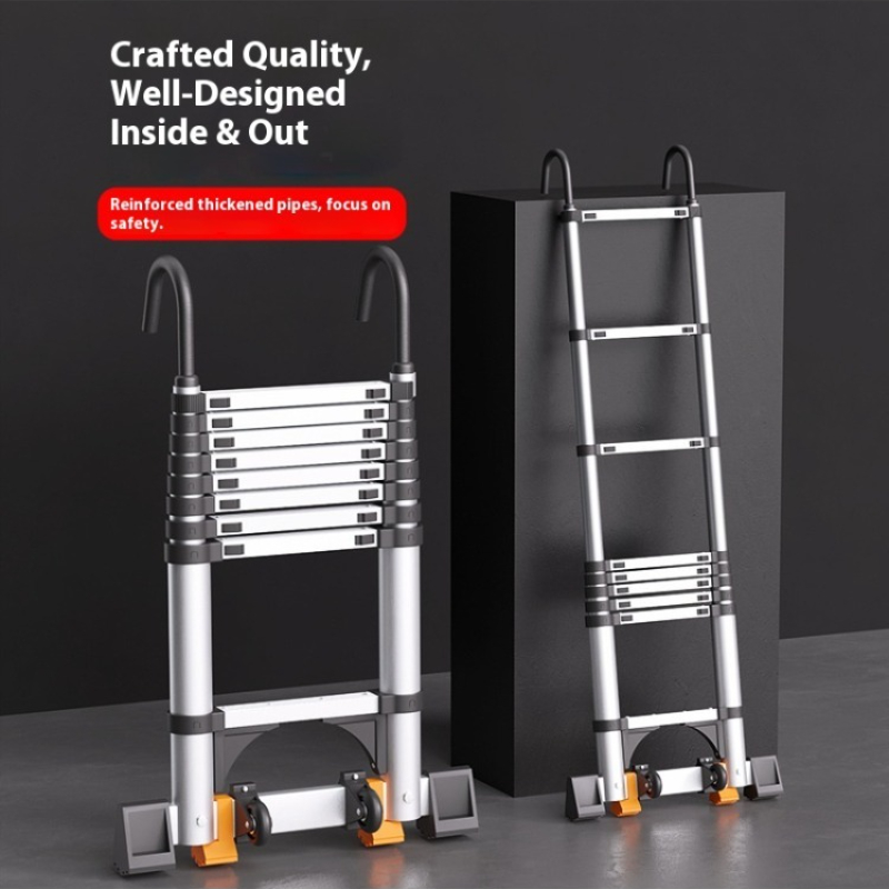 Escada reta telescópica com ga - Fire Escape Ladder avaliação e preço
