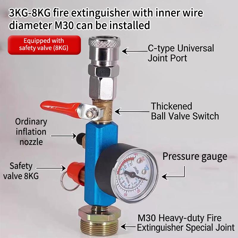 ● Adaptador de Pressão para Pe - Fire Extinguisher Small avaliação e preço