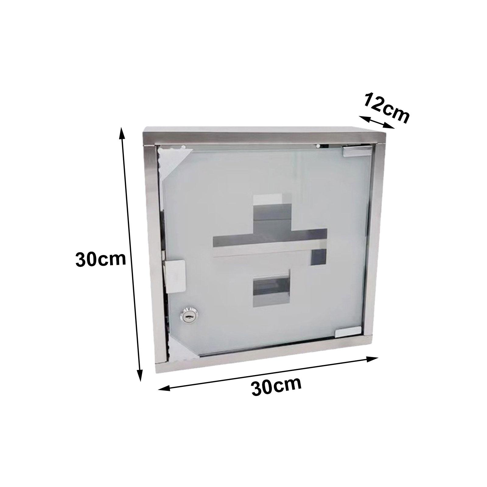 Armário de medicamentos em aço - Medicine Cabinet Lock avaliação e preço