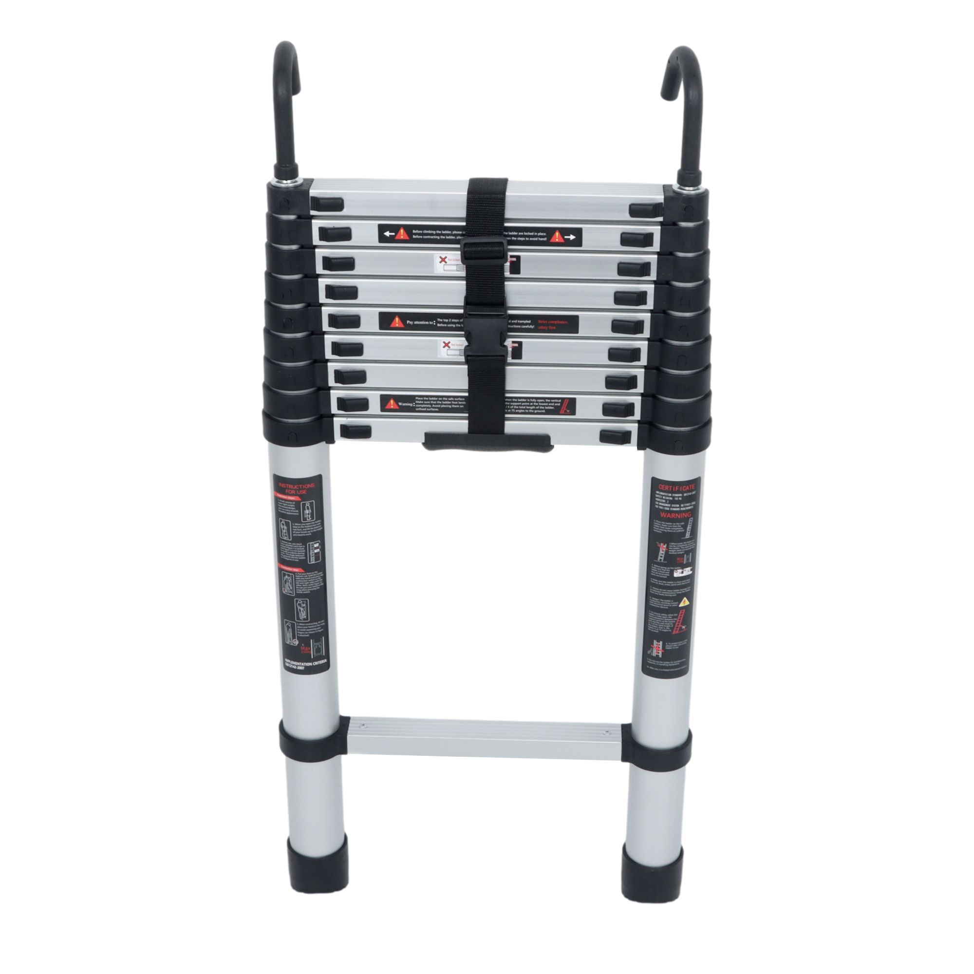 Escada Telescópica Prateada de - Fire Escape Ladder avaliação e preço