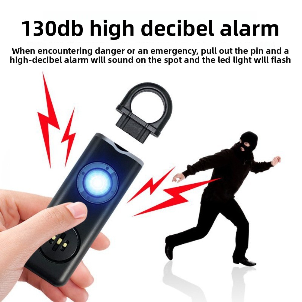 Alarme Pessoal de Som Alto e S - Personal Alarm Keychain avaliação e preço