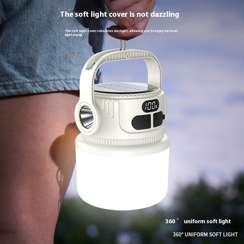 Lâmpada solar led recarregável - Power Outage Light avaliação e preço